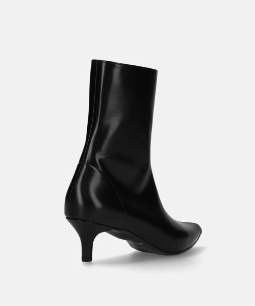 「MAMIAN」 ショートブーツ S ブラック レディース_画像6