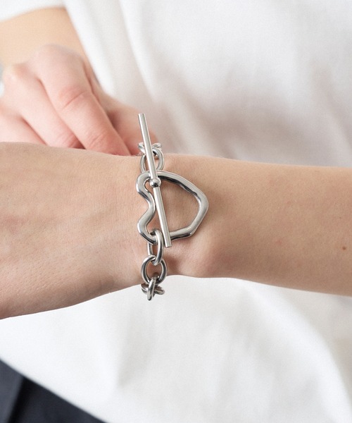 ONCILY ブレスレット HEART CHAIN BRACELET / ハートチェーン