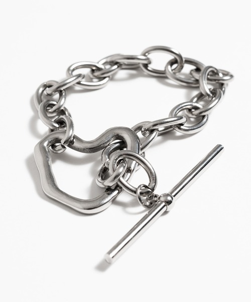 ハート シルバーチェーン ブレスレット ONCILY ブレスレット HEART CHAIN BRACELET / ハートチェーン