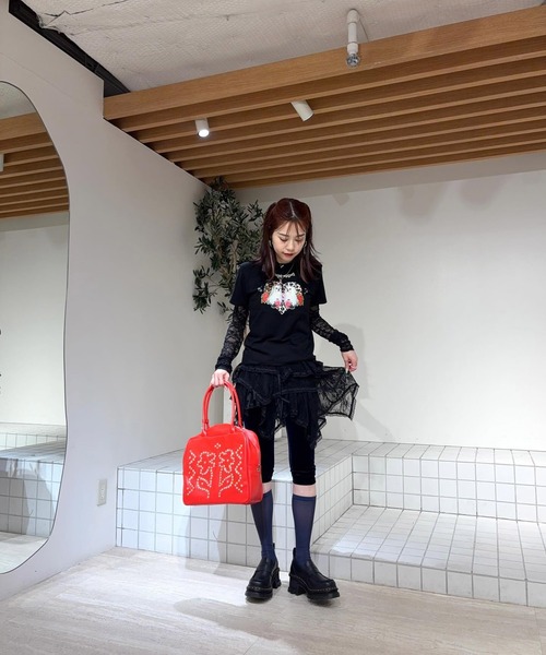 tシャツ HEY! Mrs ROSE(ヘイ！ミセスローズ)「Ray! Mrs ROSE」ちびTシャツ レディース CASSELINI｜HEY! Mrs ROSE(ヘイ!ミセスローズ)【Ray! Mrs ROSE