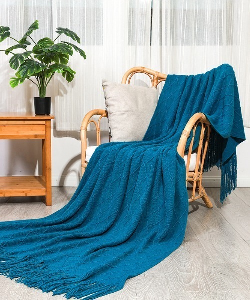 ブランケット 模様フリンジ付きブランケット : ZOZOTOWN Yahoo!店