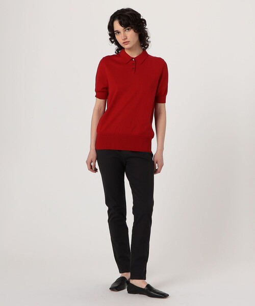 ニット セーター SUPER A MARKET SHORT SLEEVE POLO レディース TOMORROWLAND ニット セーター SUPER A MARKET SHORT SLEEVE