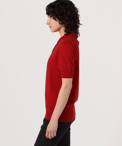ニット セーター SUPER A MARKET SHORT SLEEVE POLO レディース TOMORROWLAND ニット セーター SUPER A MARKET SHORT SLEEVE