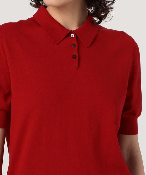 ニット セーター SUPER A MARKET SHORT SLEEVE POLO レディース TOMORROWLAND ニット セーター SUPER A MARKET SHORT SLEEVE