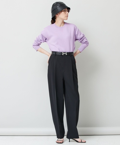 Curensology（カレンソロジー） 長袖ニット FREE ピンク レディース