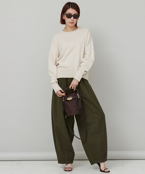 Curensology（カレンソロジー） 長袖ニット FREE ピンク レディース