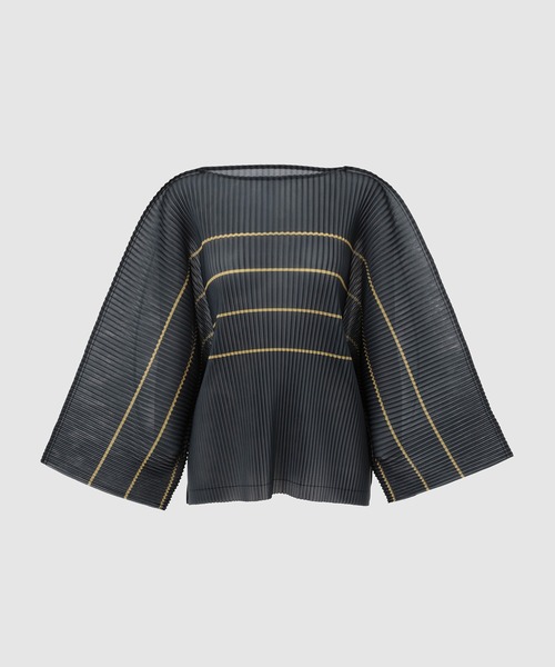YOHEI OHNO（ヨウヘイ オオノ） Pleated Spacer Top レディース