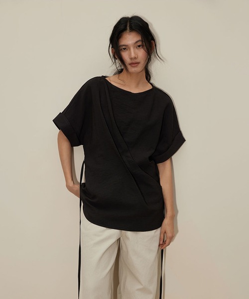 tシャツ DECADE CLASSIC ハーフスリーブ タック TEE レディース