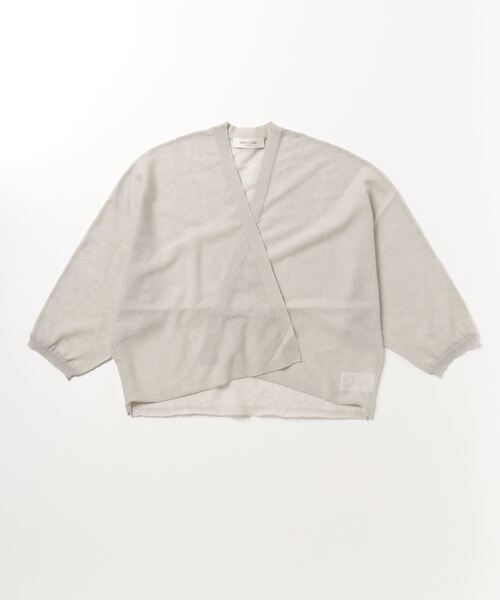 Demi-Luxe BEAMS 「Demi-Luxe BEAMS」 7分袖ニットカーディガン