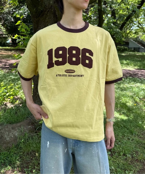 30s ヴィンテージ ナンバリング　tシャツ tシャツ ナンバリングリンガーTシャツ レディース メンズ : ZOZOTOWN