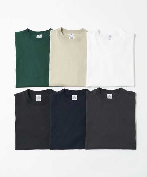 f*@様 LOOPWHEELER ネイビー Tシャツ Lサイズ LOOPWHEELER 「LOOPWHEELER」 半袖Tシャツ MEDIUM ネイビー