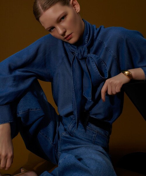 アルアバイルのブラウス タイプライターレーシーヘムブラウス|allureville OFFICIAL SITE