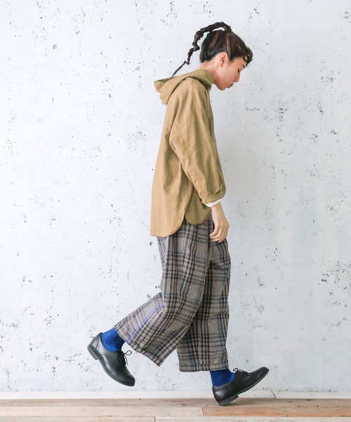 soulberry 「soulberry」 長袖ブラウス M キャメル レディース