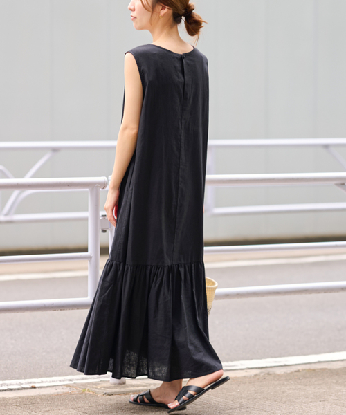 美品 JOURNAL STANDARD relume サロペットワンピース バックギャザーサロペットワンピース（ワンピース）｜JOURNAL