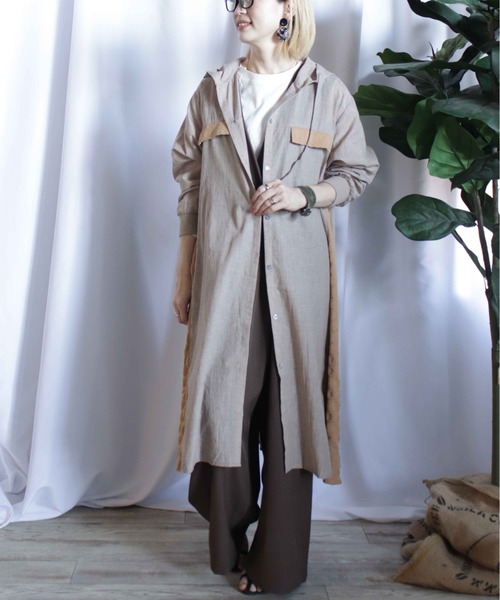 「BITTOKO」 コート FREE ブラック レディース_画像6