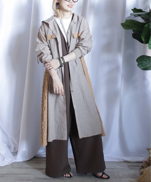 「BITTOKO」 コート FREE ブラック レディース_画像7