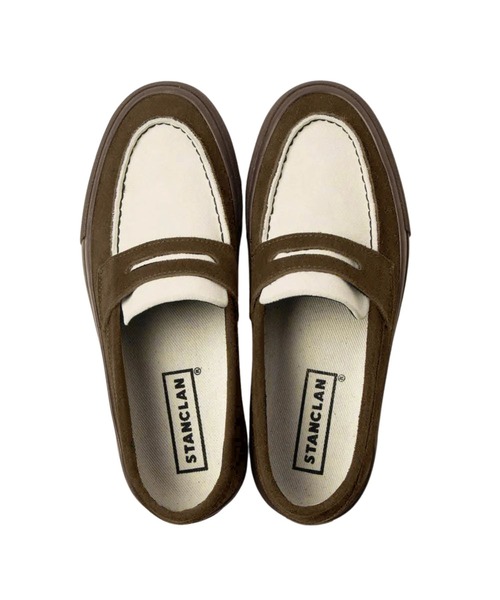 STANCLAN（スタンクラン） スリッポン 「STANCLAN」PENNY Suede Blown