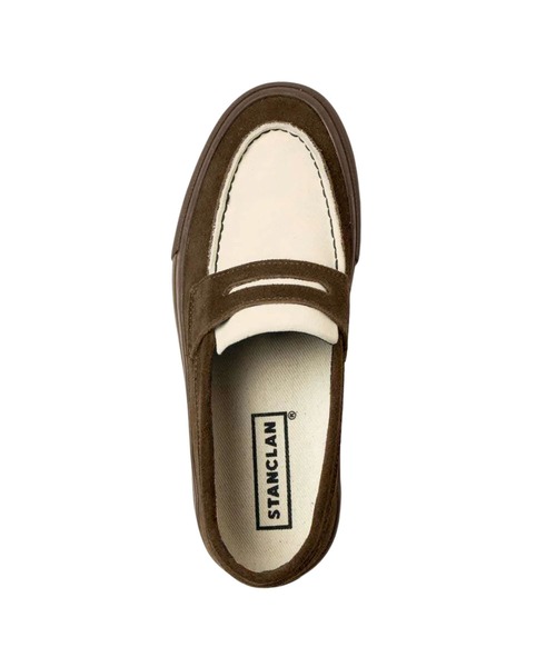 STANCLAN（スタンクラン） スリッポン 「STANCLAN」PENNY Suede Blown