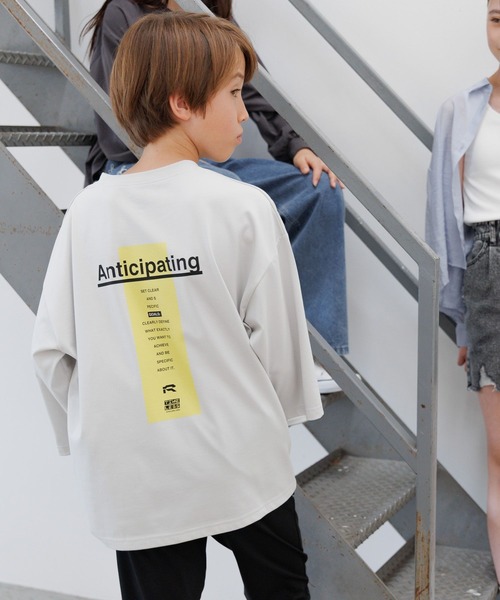 GLOBAL WORK（グローバルワーク） tシャツ ヘビロッTEE/プリント7分袖 