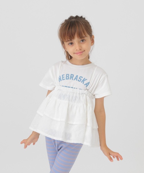 GLOBAL WORK tシャツ トクトク2SETビスチェ/T/587870 キッズ
