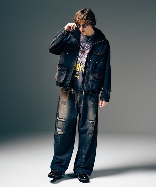 ミリタリージャケット モッズコート Snow Wash M-65 / スノーウォッシュM-65の画像