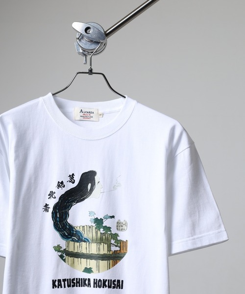 FUNALIVE（ファンアライブ） tシャツ ALCARZA 葛飾北斎 Tシャツ メンズ
