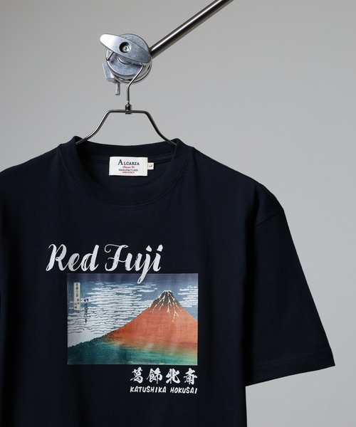 FUNALIVE（ファンアライブ） tシャツ ALCARZA 葛飾北斎 Tシャツ メンズ