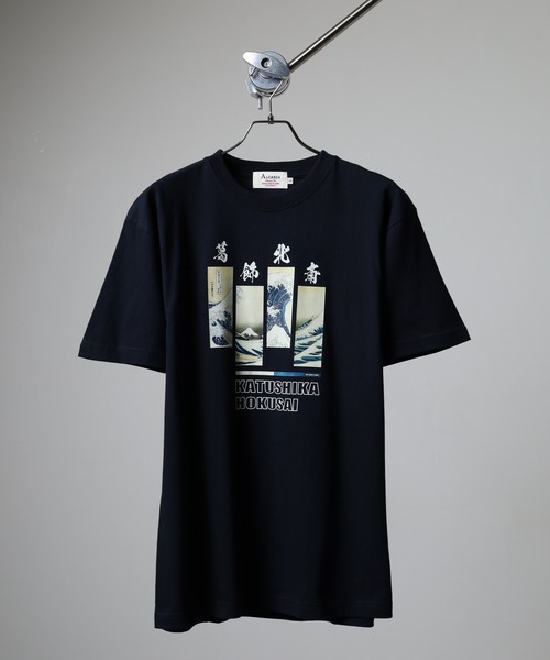FUNALIVE（ファンアライブ） tシャツ ALCARZA 葛飾北斎 Tシャツ メンズ