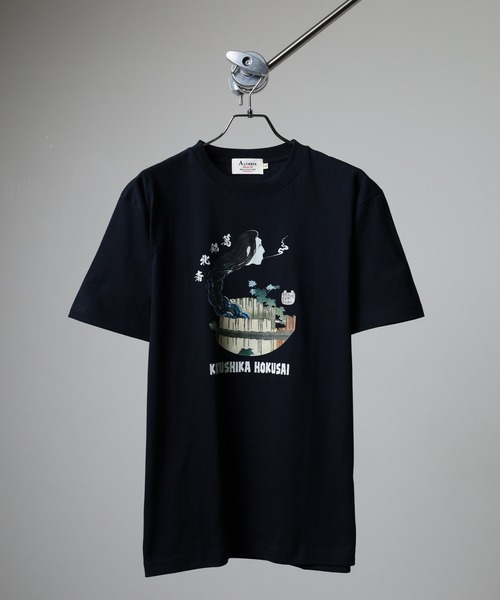 FUNALIVE（ファンアライブ） tシャツ ALCARZA 葛飾北斎 Tシャツ メンズ