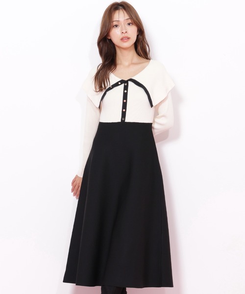 jill by jillstuart ジルスチュアート ワンピース 楽天市場】【SALE／20%OFF】スカーフ付ニットワンピース JILL by