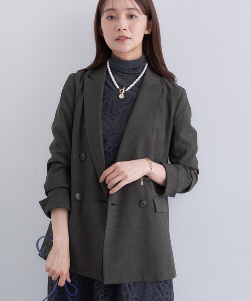 INDIVI（インディヴィ） ジャケット テーラードジャケット 「洗える