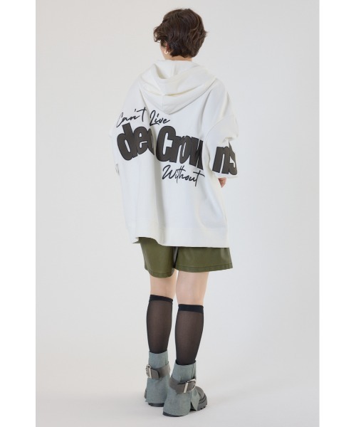RODEO CROWNS フードロゴ ロングパーカー 新品タグあり❤︎ RODEO CROWNS WIDE BOWL（ロデオクラウンズワイドボウル） パーカー
