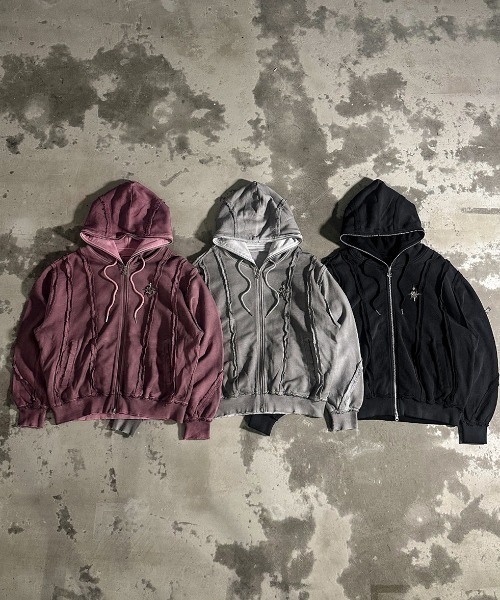 A'gem 9（エージェムナイン） パーカー A'GEM/9 × .kom 「A'GEM/9/エー