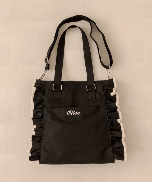 OLIVE des OLIVE（オリーブデオリーブ） 2WAYバッグ FREE アイボリー