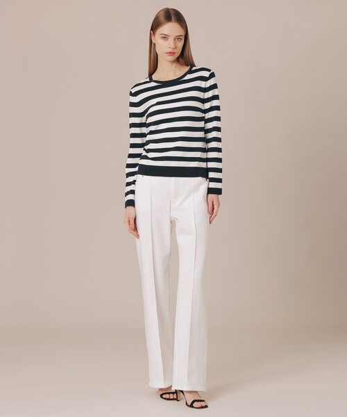 「MACKINTOSH LONDON」 長袖ニット 40 ネイビー レディース_画像2