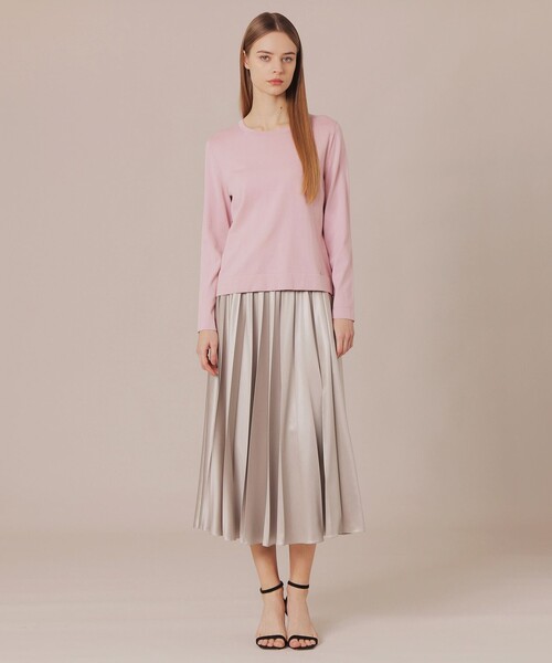 「MACKINTOSH LONDON」 長袖ニット 40 ネイビー レディース_画像3