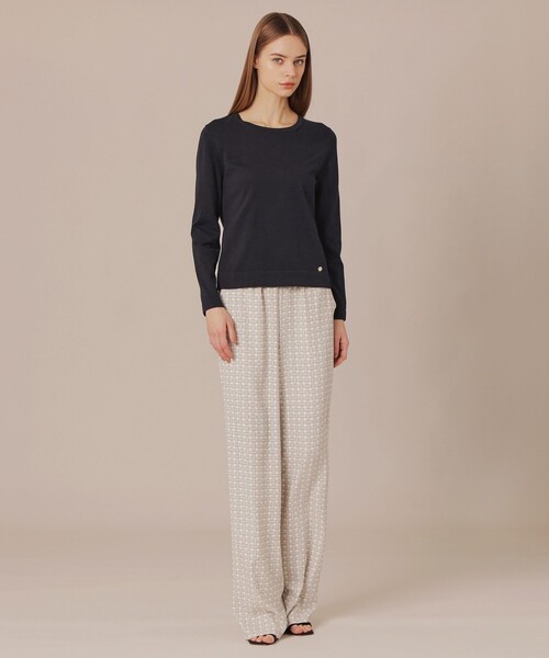 「MACKINTOSH LONDON」 長袖ニット 40 ネイビー レディース_画像5