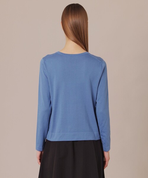 「MACKINTOSH LONDON」 長袖ニット 40 ネイビー レディース_画像8