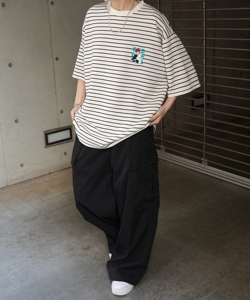「Red Cap Girl」 半袖Tシャツ L ホワイト系その他 メンズ_画像2