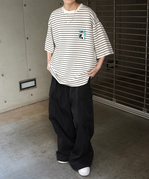 「Red Cap Girl」 半袖Tシャツ L ホワイト系その他 メンズ_画像3