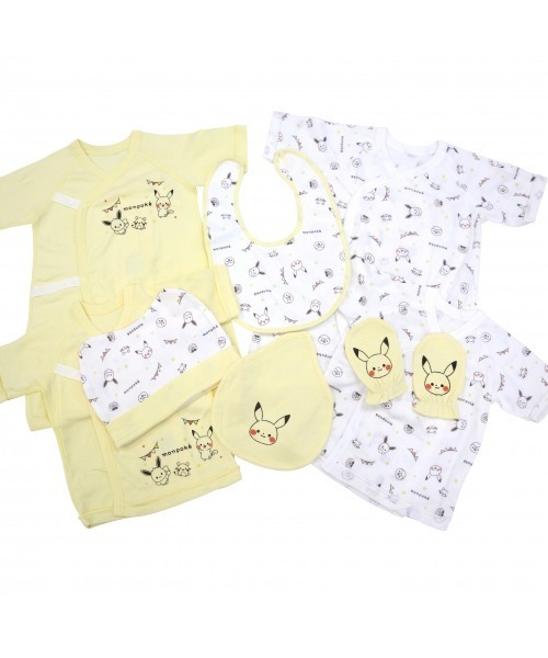 ベビー肌着 monpoke モンポケ 新生児肌着8点セット : ZOZOTOWN Yahoo 