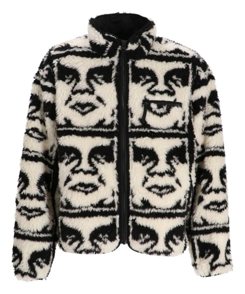 OBEY（オベイ） コート ジャケット 「OBEY」REPEATED ICON SHERPA