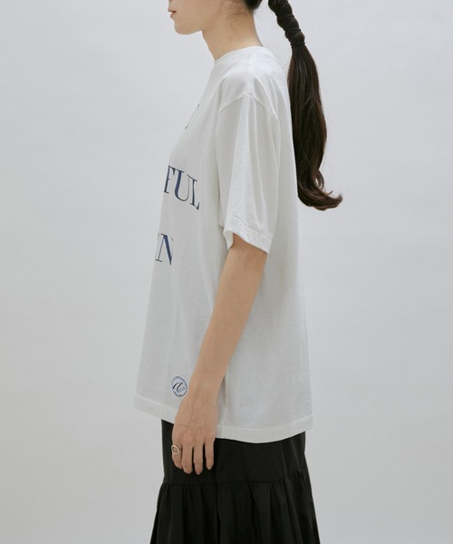 「AMERICANA」 半袖Tシャツ FREE オフホワイト レディース_画像5