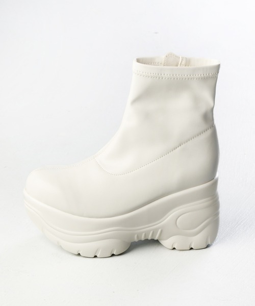 「attagirl」 ショートブーツ M ブラック系その他 レディース_画像3