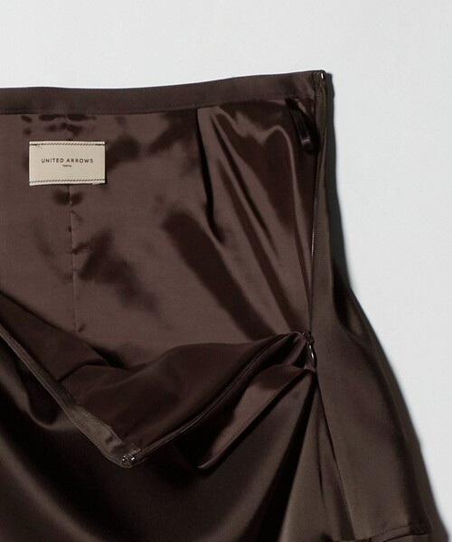 UNITED ARROWS（ユナイテッドアローズ） スカート サテン コクーン