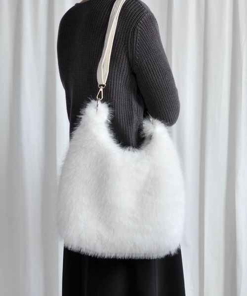 suppli mohh（サプリモー） ショルダーバッグ バッグ フェイクファー