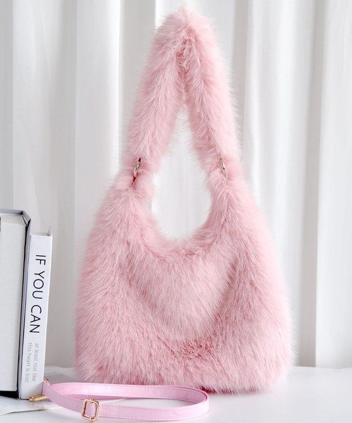 suppli mohh（サプリモー） ショルダーバッグ バッグ フェイクファー