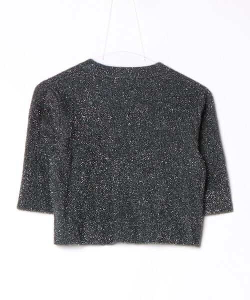 「MARW UNITED ARROWS」 半袖ニット FREE ダークグレー レディース_画像2