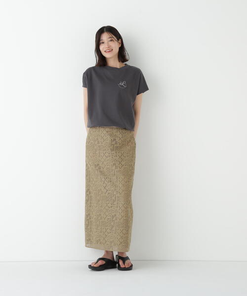 「human woman」 ノースリーブトップス MEDIUM レッド レディース_画像4