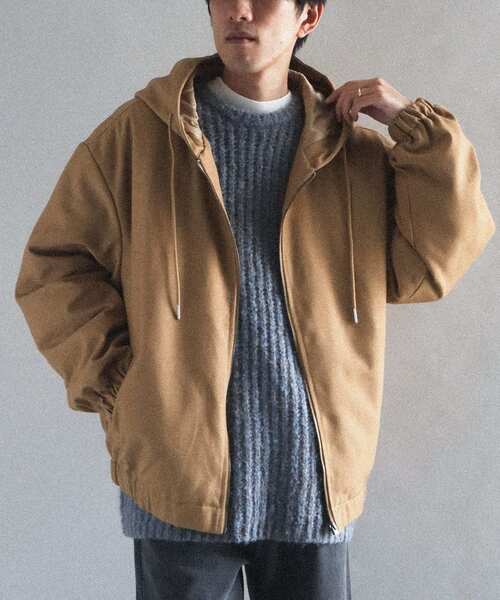 クラフトスタンダードブティック（CRAFT STANDARD BOUTIQUE）/中綿フードブルゾン CRAFT STANDARD BOUTIQUE（クラフトスタンダードブティック） ブルゾン